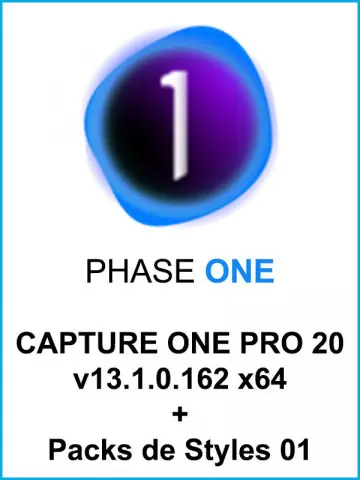 Capture One Pro 20 v13.1.0.162 + Packs de Styles 01