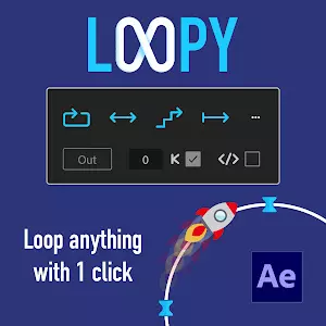 AESCRIPTS LOOPY V1.0 POUR ADOBE AE