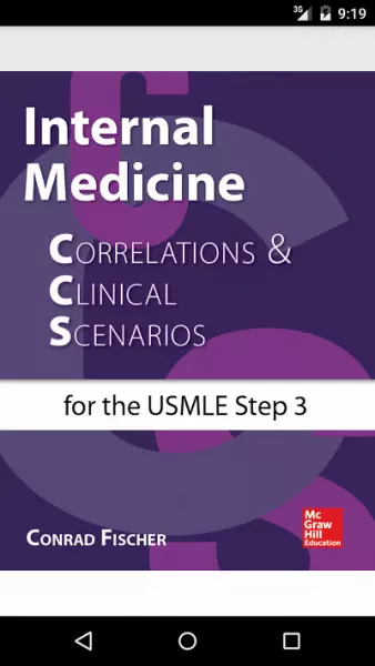 INTERNAL MEDICINE CCS FOR THE USMLE STEP [Applications]
