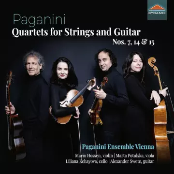 Paganini - Quartets for Strings & Guitar Nos. 7, 14 & 15 - Paganini Ensemble Vienna  [Albums]