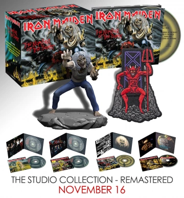Iron Maiden - The Studio Collection 1980 à 2000 (12 CDs Remastered 2015) [Albums]